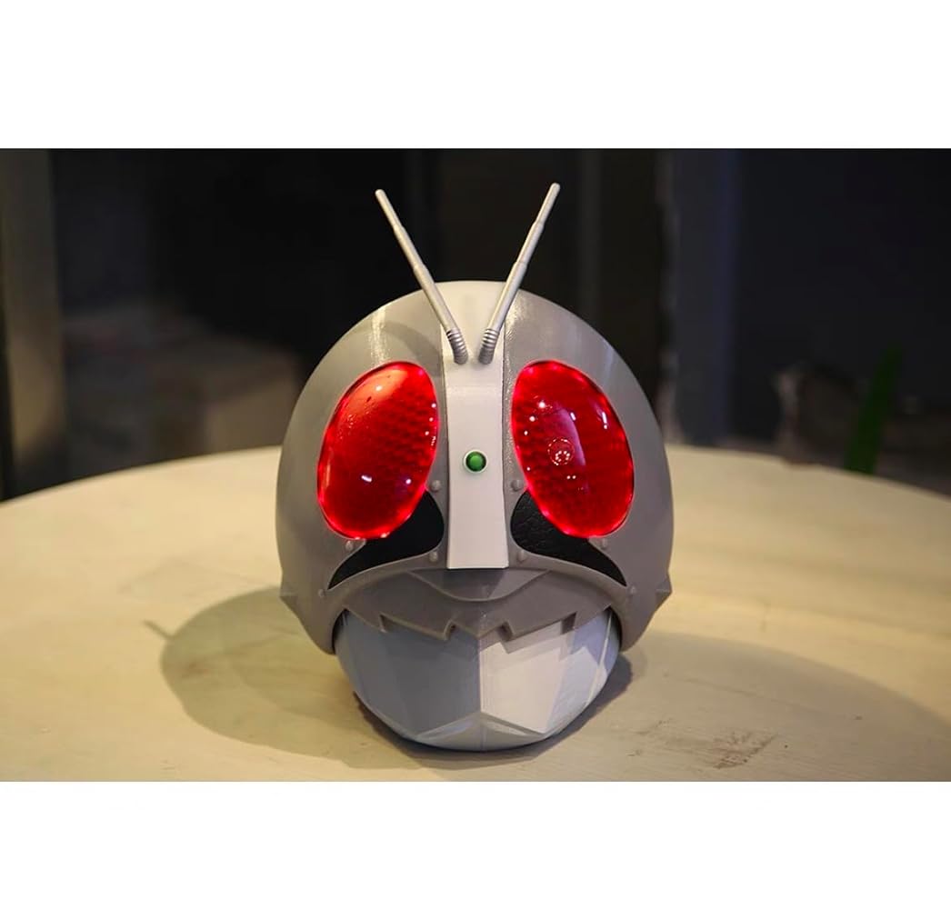 【美品・未使用・塗装済み】仮面ライダーデモンズ コスプレ用マスク／ヘルメット 美品・未使用・塗装済み】仮面ライダーデモンズ コスプレ用